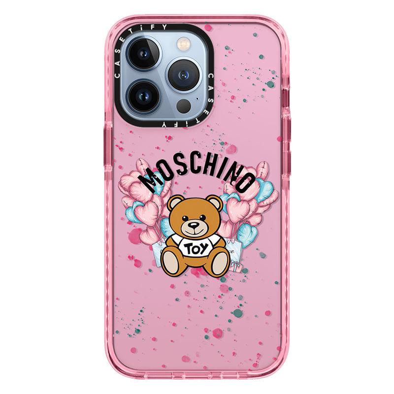 Moschino - כיסוי יוקרתי איכותי ומעוצב במיוחד לאייפון