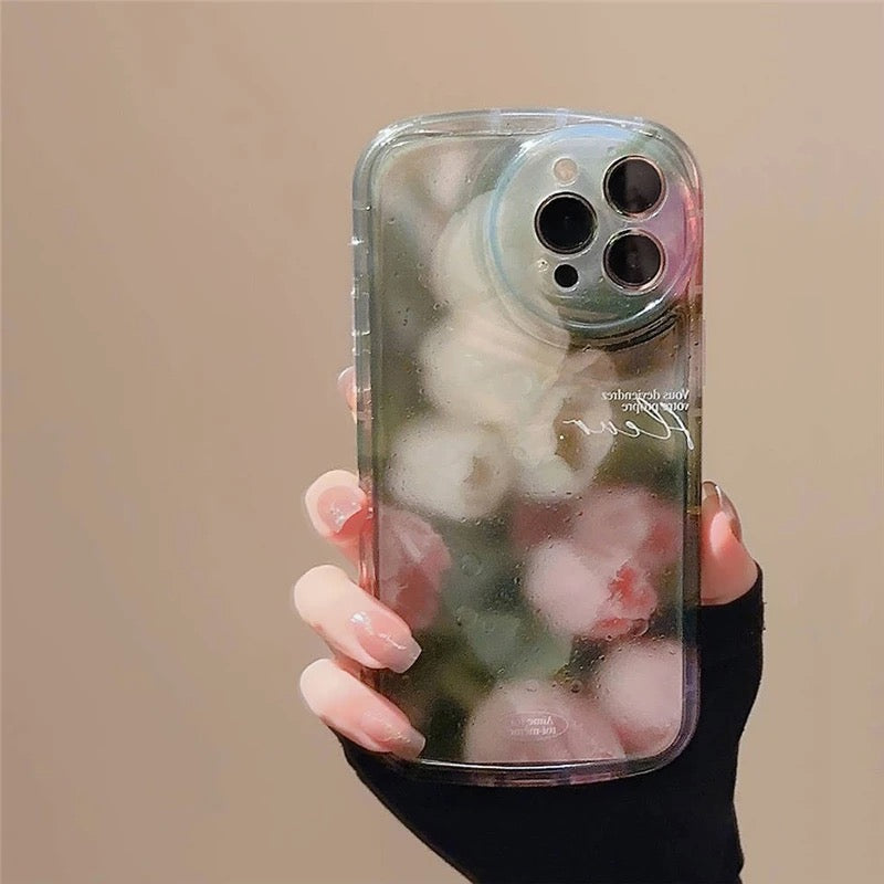 Beautiful aesthetic flowers case - כיסוי פרחים אופנתיים יוקרתיים ואסתטיים במיוחד לאייפון iphone case FantasyCaseIL