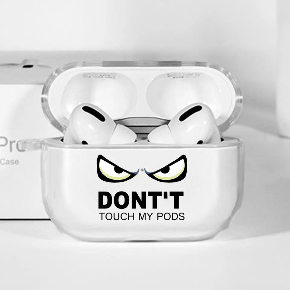 Don’t touch my pods - כיסוי איכותי ומגניב במיוחד לאיירפודס iphone case FantasyCaseIL