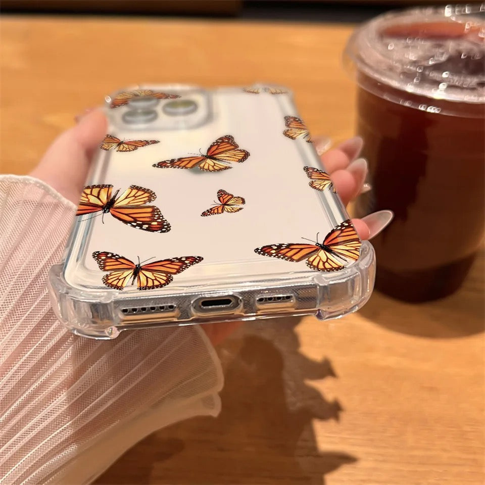 Beautiful Butterfly case - כיסוי פרפר חמוד אופנתי ומעוצב במיוחד לאייפון