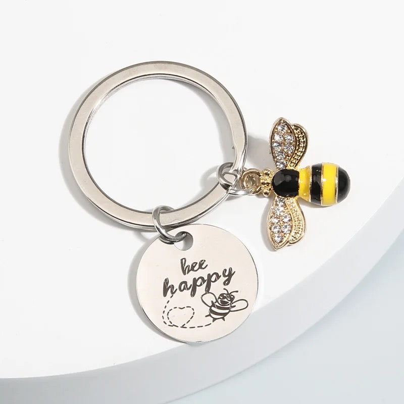 Bee key chain - מחזיק מפתחות סופר מגניב בעיצוב דבורה iphone case FantasyCaseIL