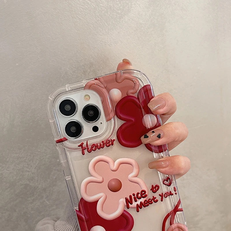 Beautiful flowers case - כיסוי פרחים אופנתי אלגנטי ומעוצב במיוחד לאייפון iphone case FantasyCaseIL