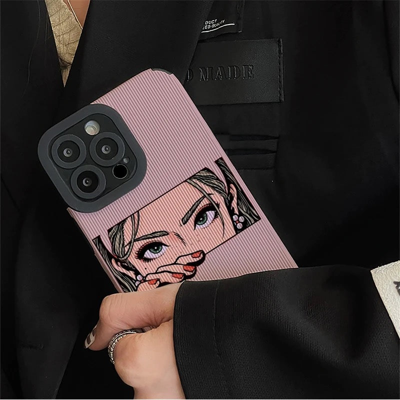 Cool girl case - כיסוי אופנתי מעוצב ומגניב במיוחד לאייפון iphone case FantasyCaseIL