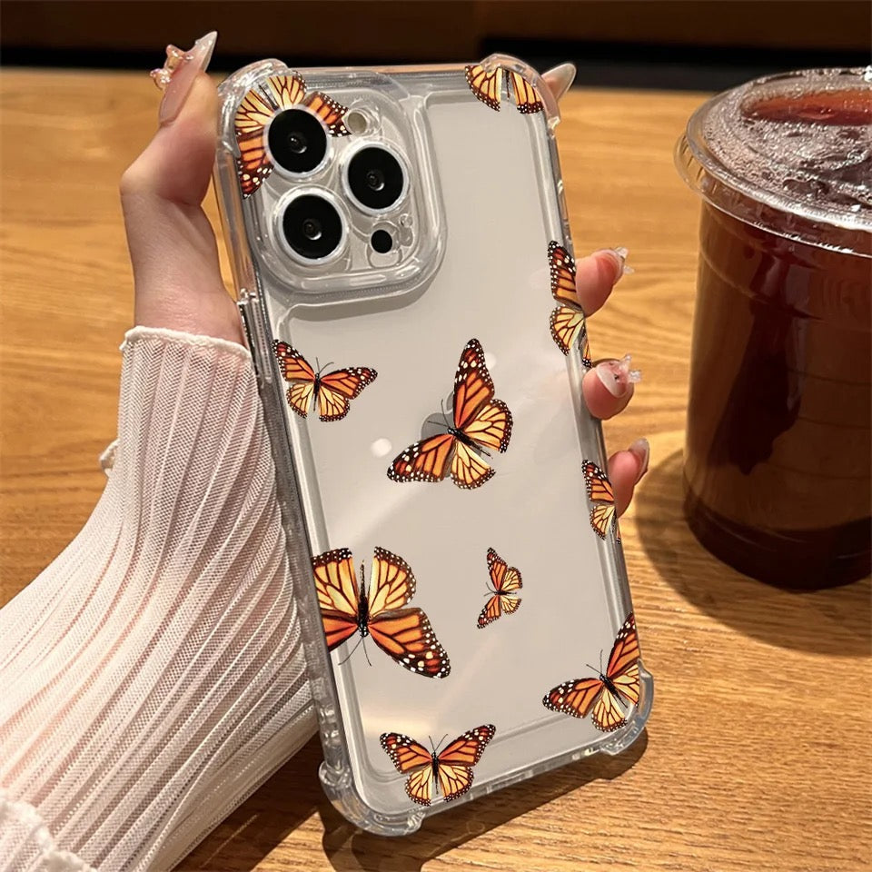 Beautiful Butterfly case - כיסוי פרפר חמוד אופנתי ומעוצב במיוחד לאייפון