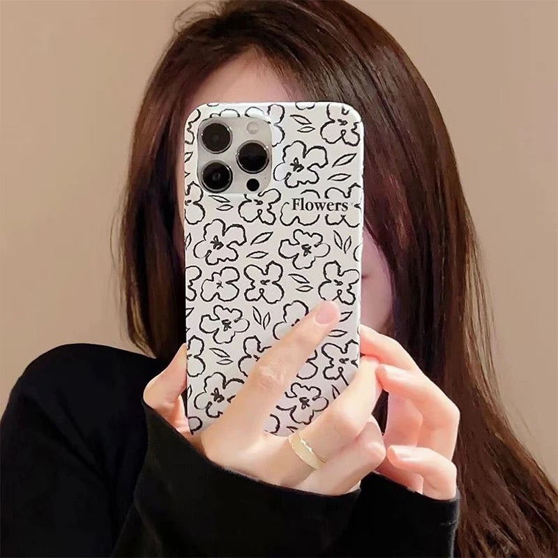 Beautiful flowers case - כיסוי פרחים אופנתי אלגנטי ומעוצב במיוחד לאייפון iphone case FantasyCaseIL