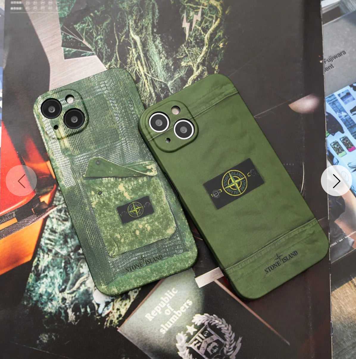 Stone island - כיסוי איכותי וסופר מעוצב לאייפון iphone case FantasyCaseIL