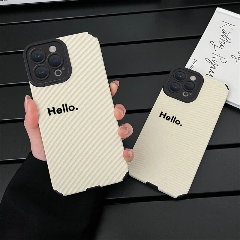 Hello case - כיסוי הלו אופנתי ומסוגנן במיוחד לאייפון