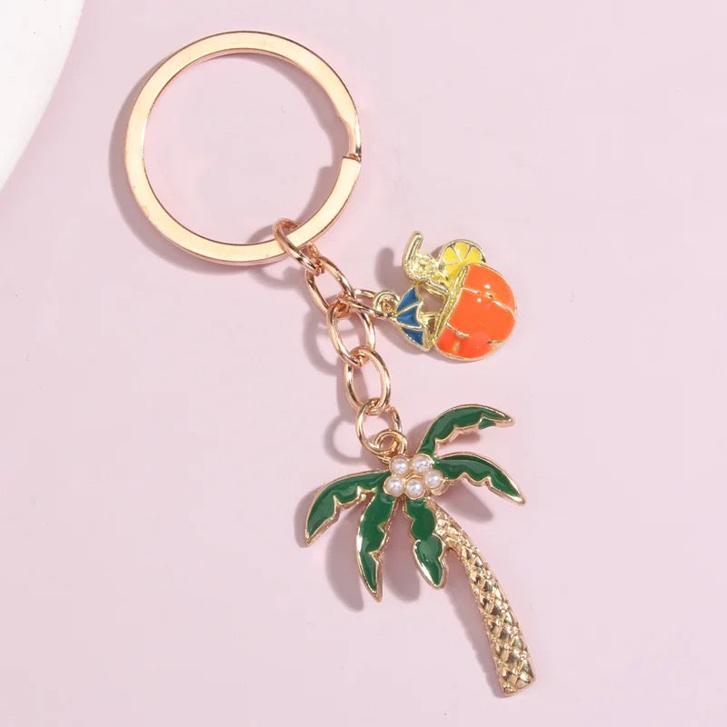 Tree key chain - מחזיק מפתחות סופר מגניב בעיצוב עץ טרופי