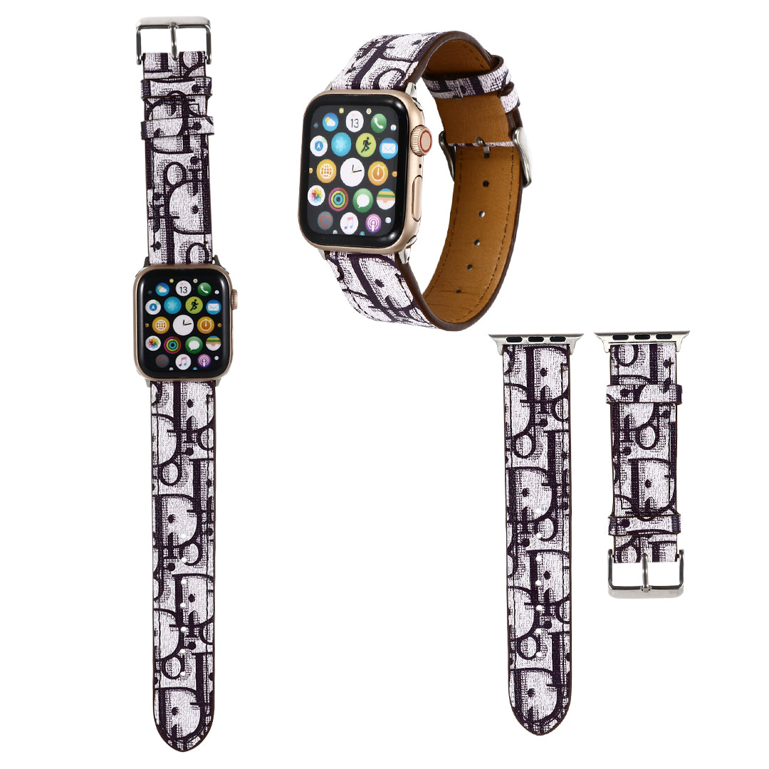 Christian Dior apple watch straps - רצועות אפל וואטצ׳י יוקרתיות ואופנתית במיוחד iphone case FantasyCaseIL