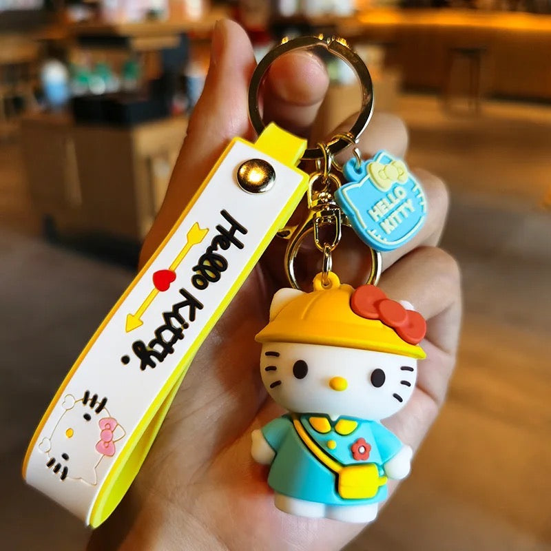 Hello kitty key chain - מחזיק מפתחות חמוד במיוחד ואיכותי