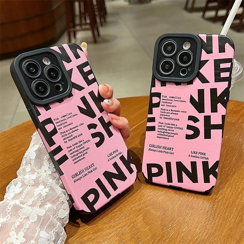 Fashion pink case - כיסוי אופנתי אסתטי בעיצוב מושלם לאייפון iphone case FantasyCaseIL