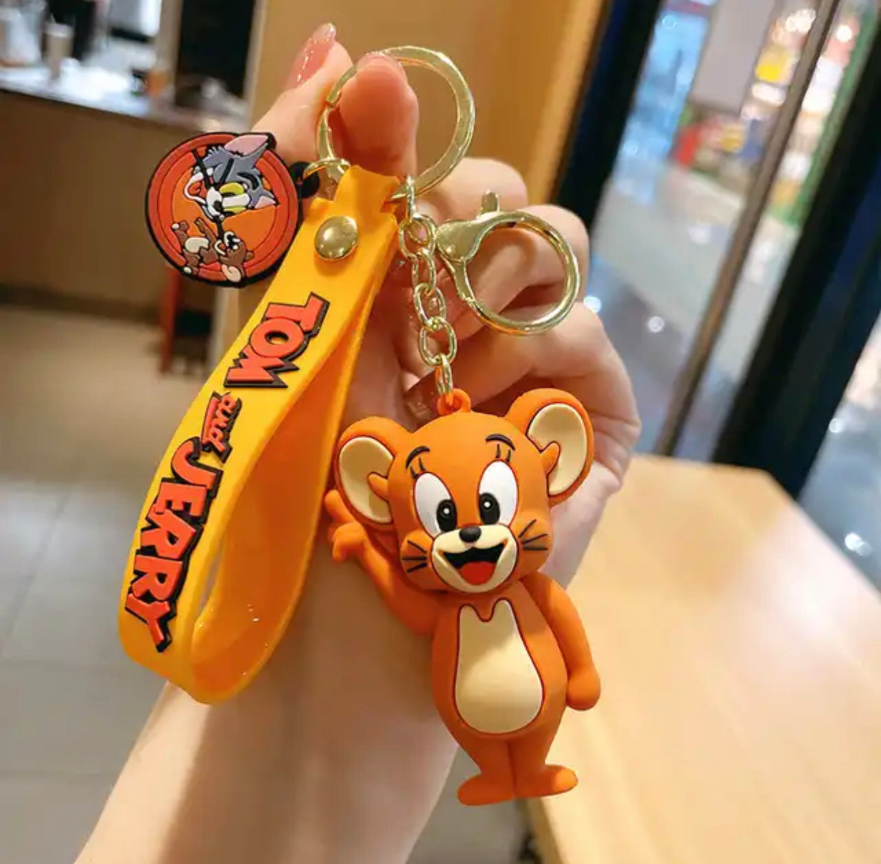 Tom & Jerry key chain - מחזיק מפתחות  איכותי ואופנתי במיוחד