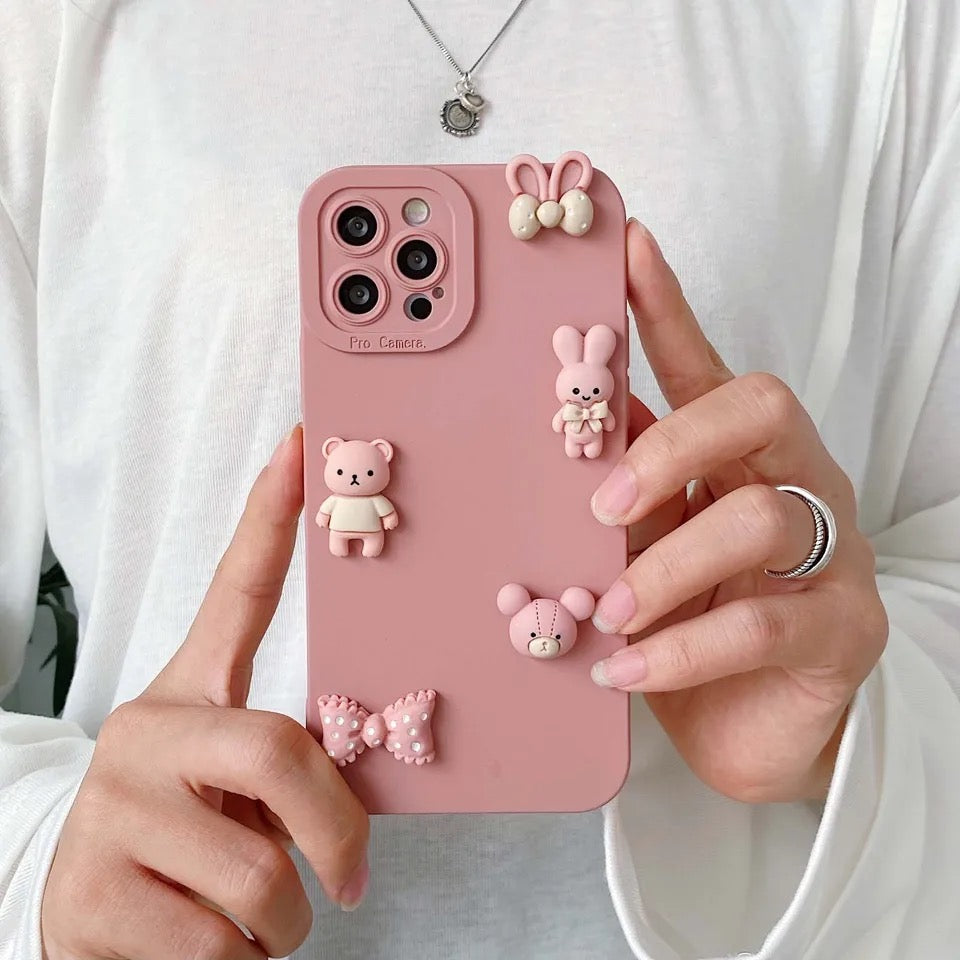 Bear - כיסוי דובי איכותי וסופר מעוצב לאייפון iphone case FantasyCaseIL