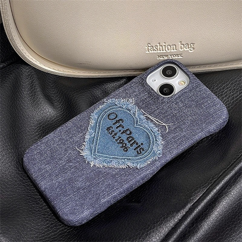 Jeans case - כיסוי סופר איכותי בעיצוב ג׳ינס מושלם לאייפון