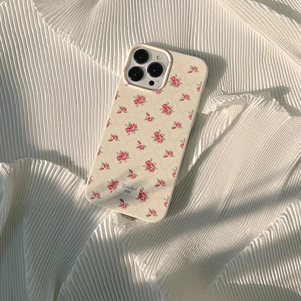 Beautiful flowers case - כיסוי פרחים אופנתי אלגנטי ומעוצב במיוחד לאייפון iphone case FantasyCaseIL