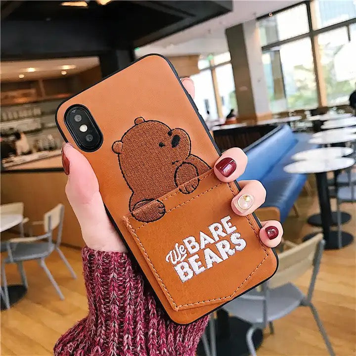 Bears case - כיסוי אופנתי ארנק מעוצב ואיכותי במיוחד לאייפון iphone case FantasyCaseIL