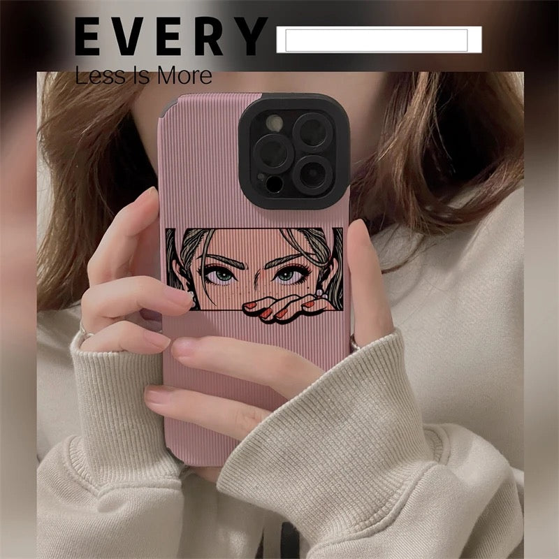 Cool girl case - כיסוי אופנתי מעוצב ומגניב במיוחד לאייפון iphone case FantasyCaseIL