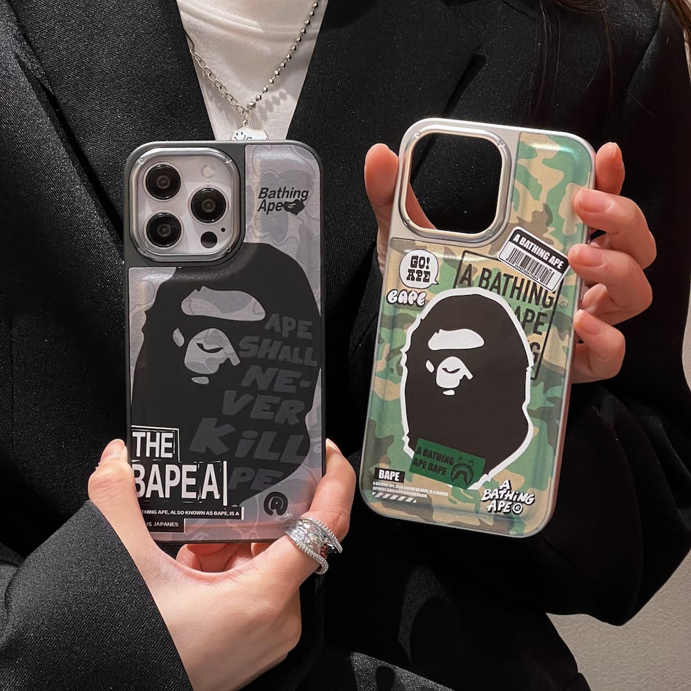 Bape case - כיסוי יוקרתי וסופר אופנתי לאייפון