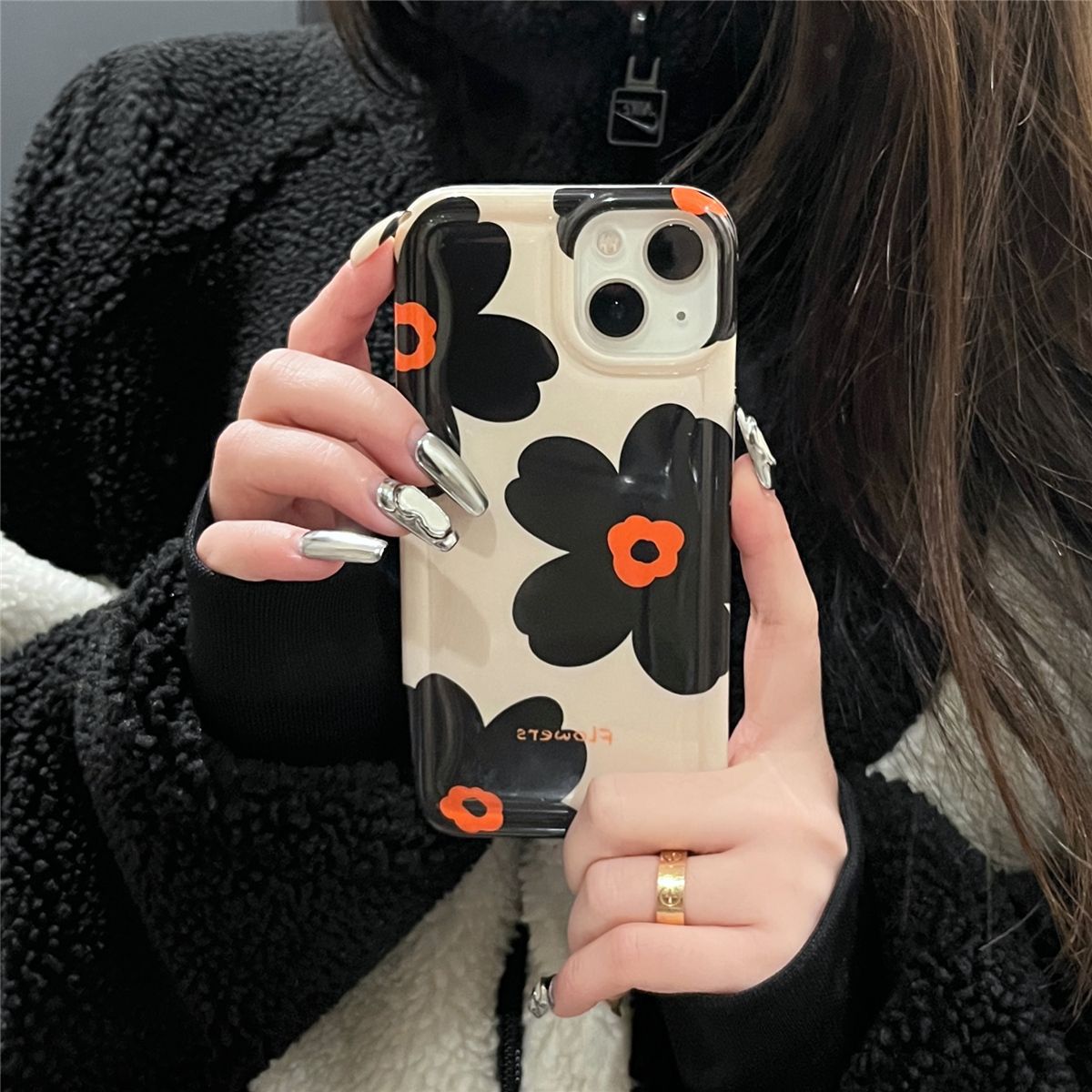 Beautiful flowers case - כיסוי פרחים אופנתי אלגנטי ומעוצב במיוחד לאייפון iphone case FantasyCaseIL