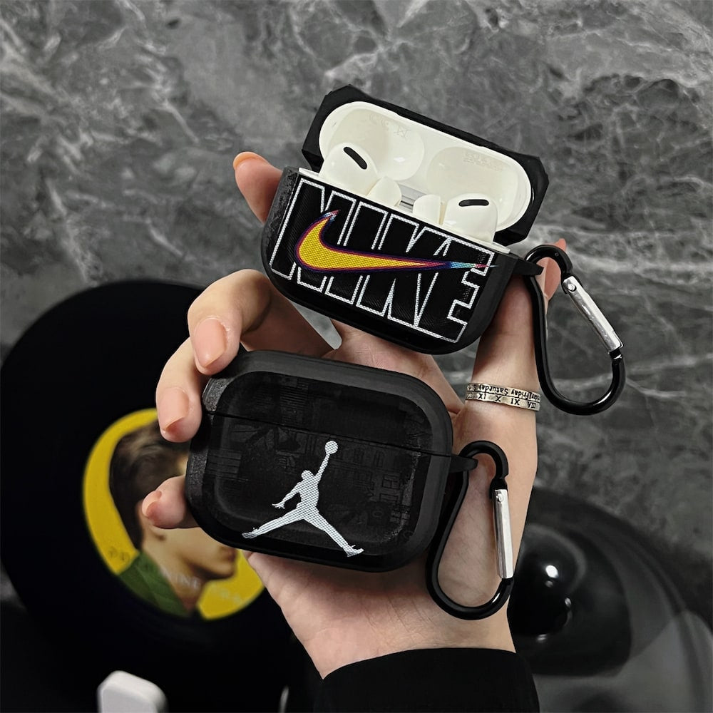 Nike & jordan air pods case - כיסוי אופנתי יוקרתי בעיצוב יפייפה לאיירפודס