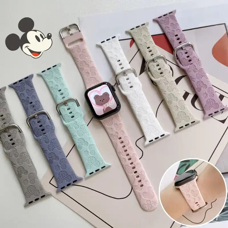 Mickey mouse apple watch straps -  רצועת אפל וואטצ׳ דיסני מעוצבת במיוחד