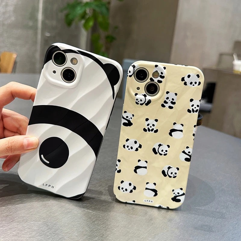 Cute panda case - כיסוי פנדה חמוד מעוצב ואופנתי במיוחד לאייפון iphone case FantasyCaseIL