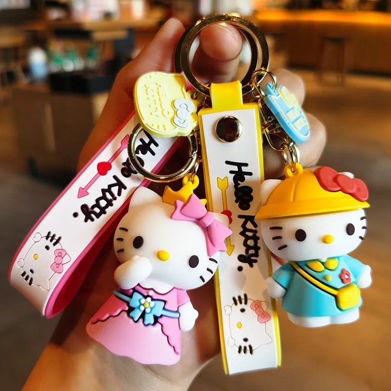 Hello kitty key chain - מחזיק מפתחות חמוד במיוחד ואיכותי