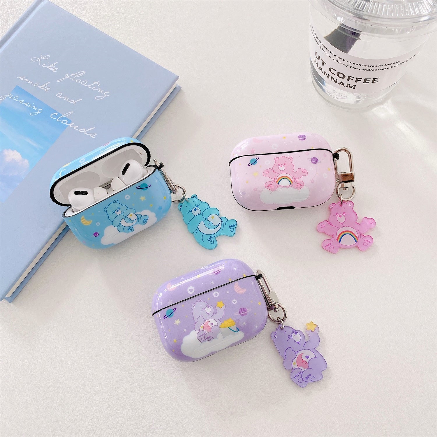 Cute bear - כיסוי אופנתי ומעוצב במיוחד לאיירפודס iphone case FantasyCaseIL