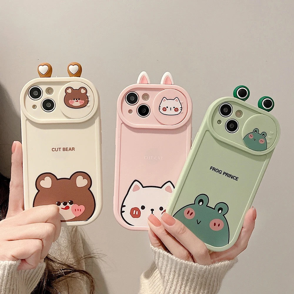 Animals case - כיסוי חיות אופנתי וסופר חמוד לאייפון iphone case FantasyCaseIL