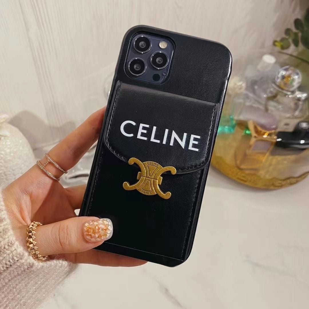 Celine - כיסוי ארנק מראה יוקרתי איכותי וסופר מעוצב ומיוחד לאייפון iphone case FantasyCaseIL