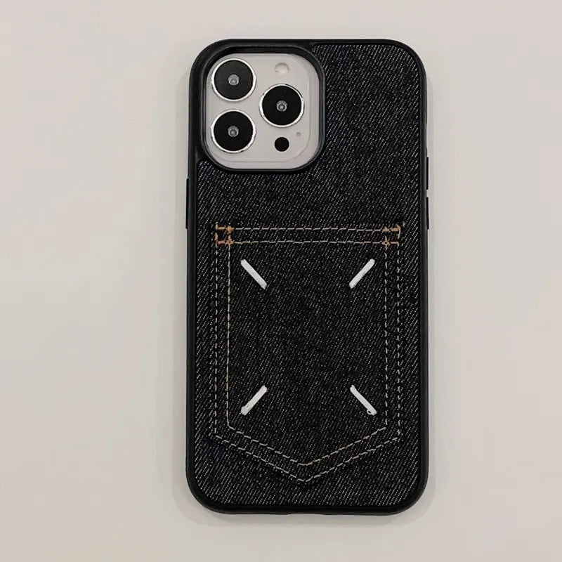 Wallet Jeans case - כיסוי סופר איכותי בעיצוב ג׳ינס מושלם לאייפון