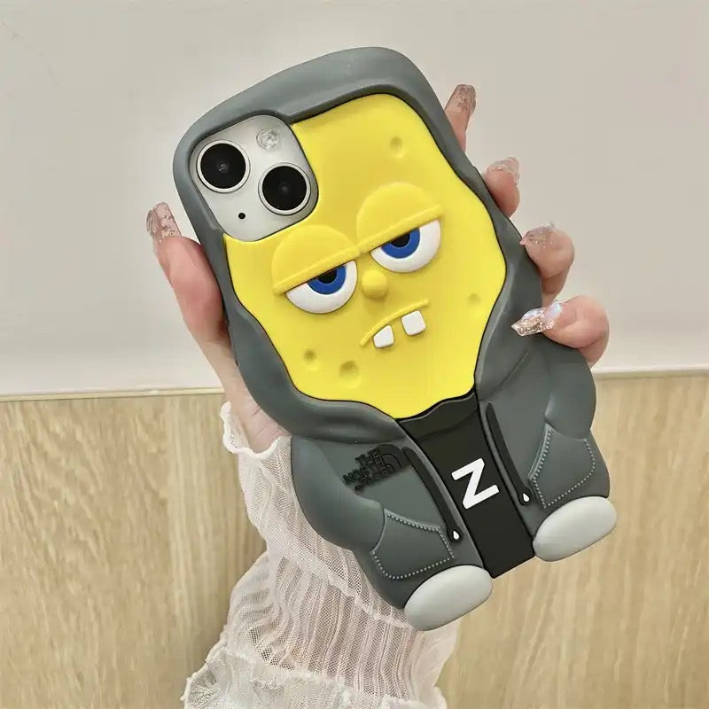 Spongebob - כיסוי איכותי ומעוצב במיוחד חמוד לאייפון iphone case FantasyCaseIL