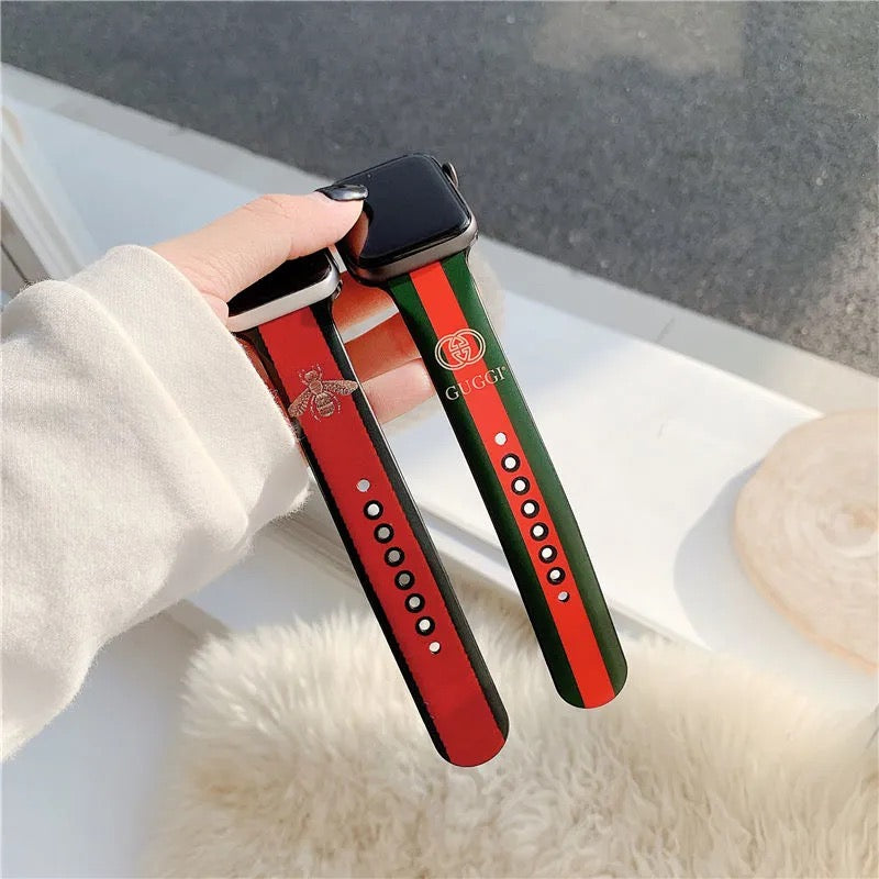 Apple Watch straps gucci - רצועות אפל וואטצ׳ יוקרתיות ומעוצבות במיוחד iphone case FantasyCaseIL