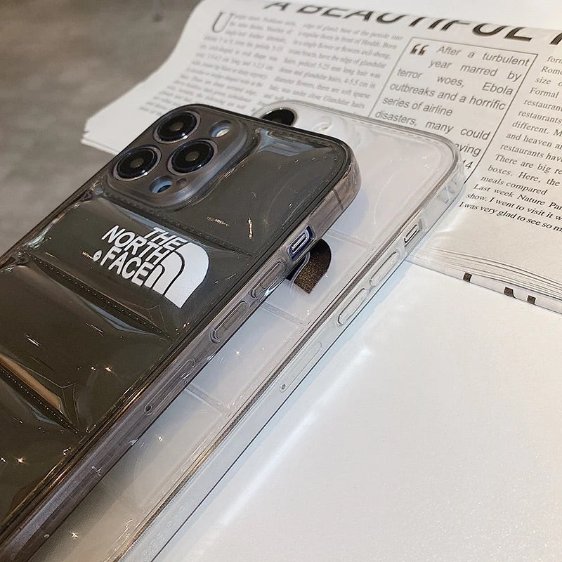 The north face puffer - כיסוי מעוצב נפוח ואיכותי לאייפון iphone case FantasyCaseIL