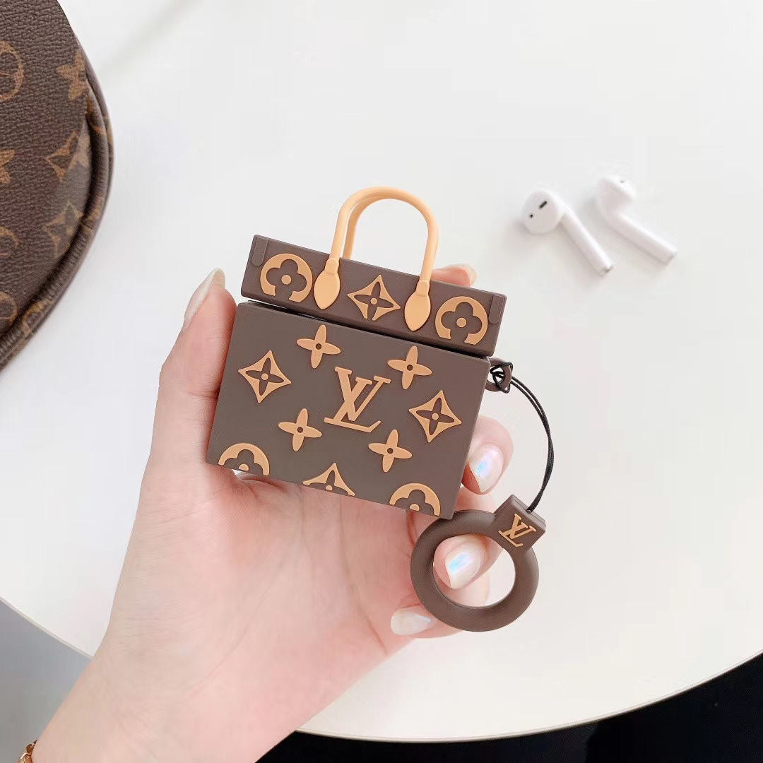 Louis vuitton - כיסוי תיק מעוצב ויוקרתי במיוחד לאיירפודס iphone case FantasyCaseIL