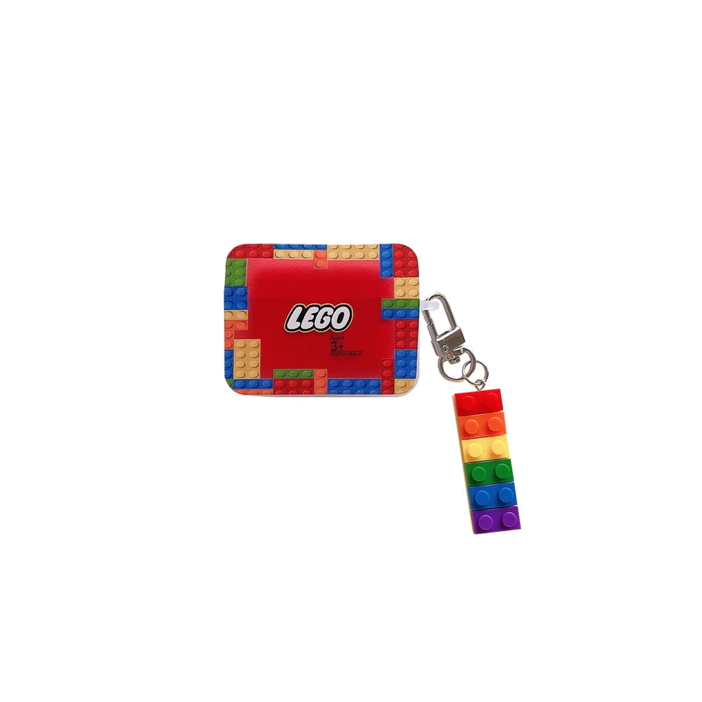 Lego - כיסוי סיליקון איכותי ומעוצב במיוחד לאיירפודס iphone case FantasyCaseIL