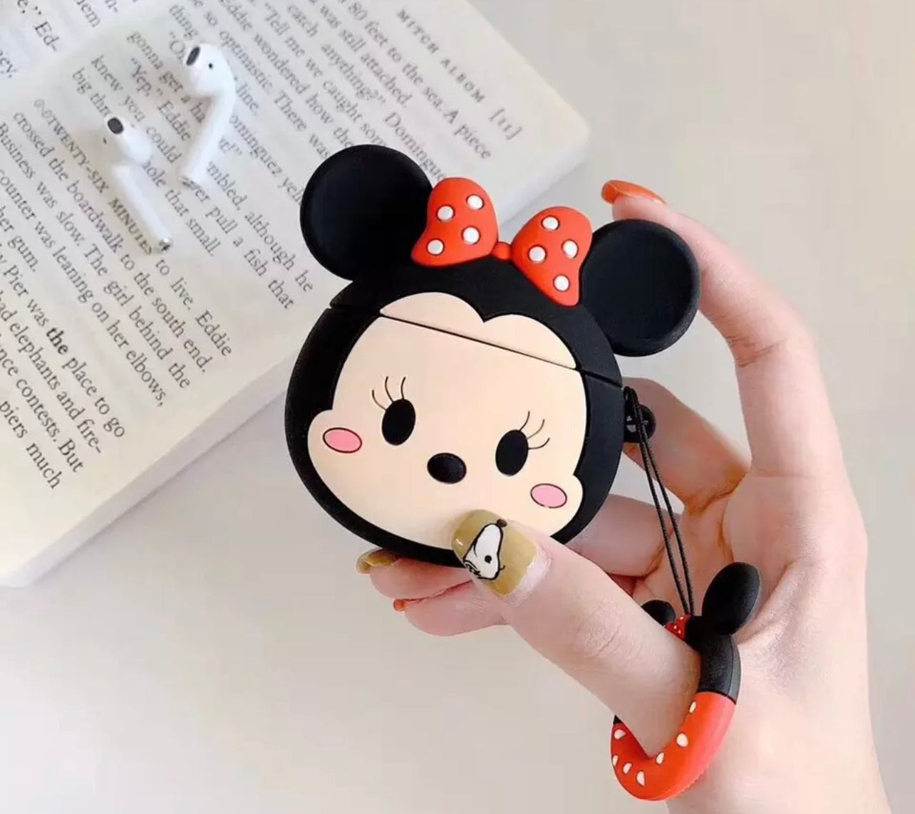 Mickey mouse - כיסוי איכותי לאיירפודס iphone case FantasyCaseIL