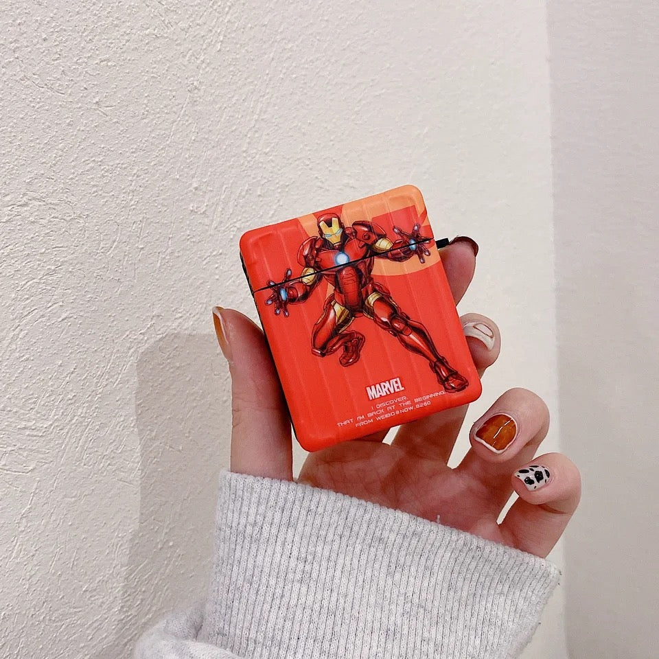 Marvel - כיסוי איכותי ומעוצב במיוחד לאיירפודס iphone case FantasyCaseIL