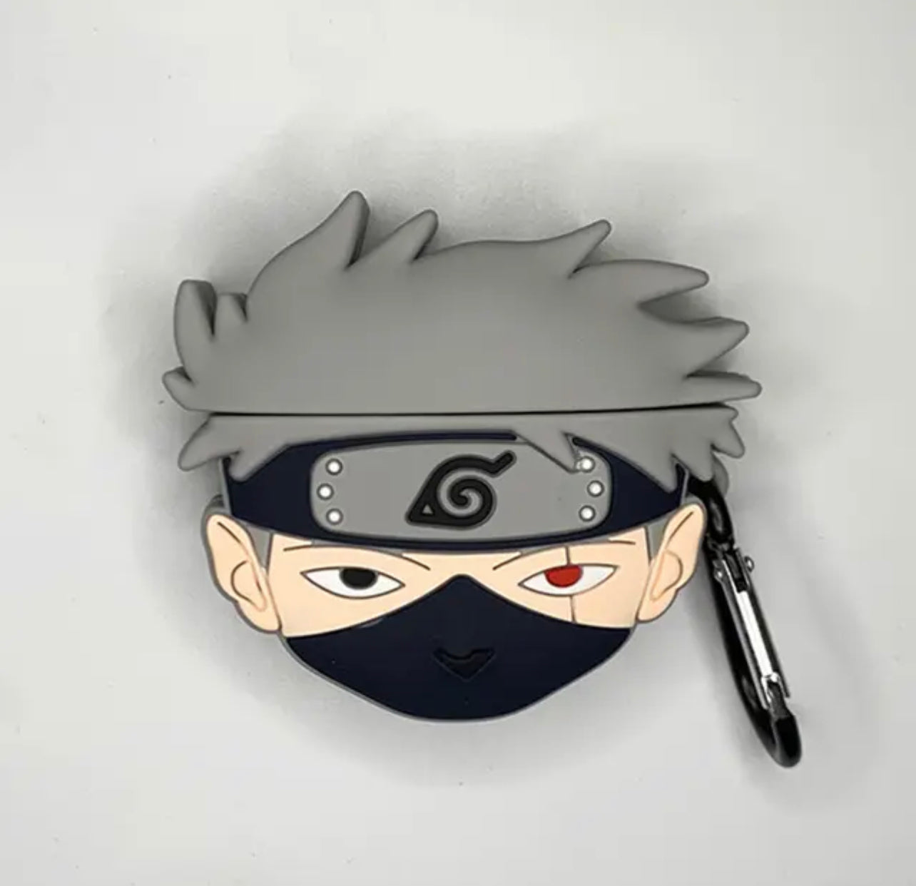 Naruto kakashi - כיסוי איכותי במיוחד מסיליקון לאיירפודס iphone case FantasyCaseIL