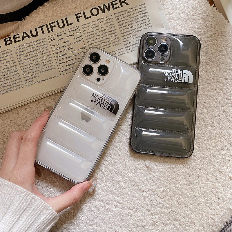 The north face puffer - כיסוי מעוצב נפוח ואיכותי לאייפון iphone case FantasyCaseIL