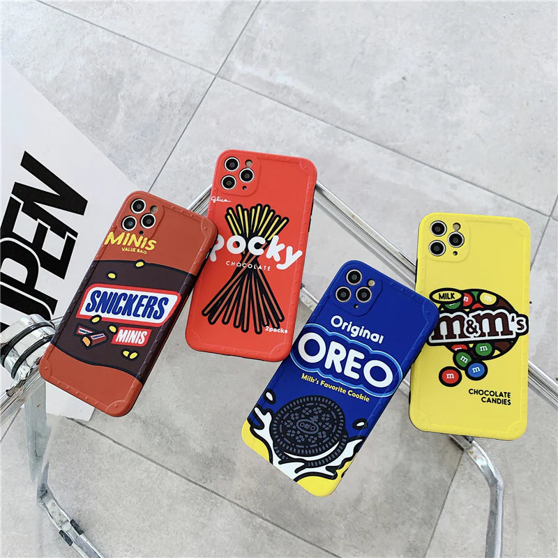 Chocolate - כיסוי מותגי השוקולד האהובים לאייפון iphone case FantasyCaseIL