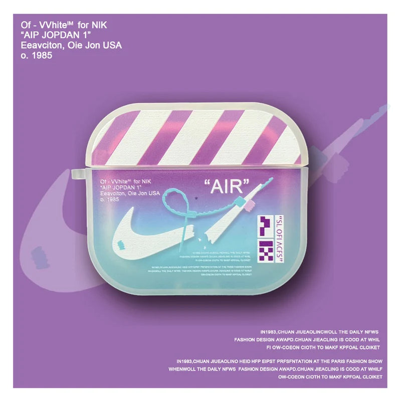 Nike air - כיסוי נייק אייר איכותי לאיירפודס iphone case FantasyCaseIL