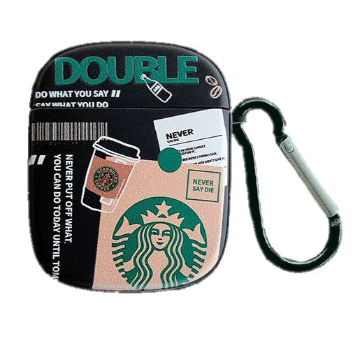 Starbucks - כיסוי איכותי ומעוצב במיוחד לאיירפודס iphone case FantasyCaseIL