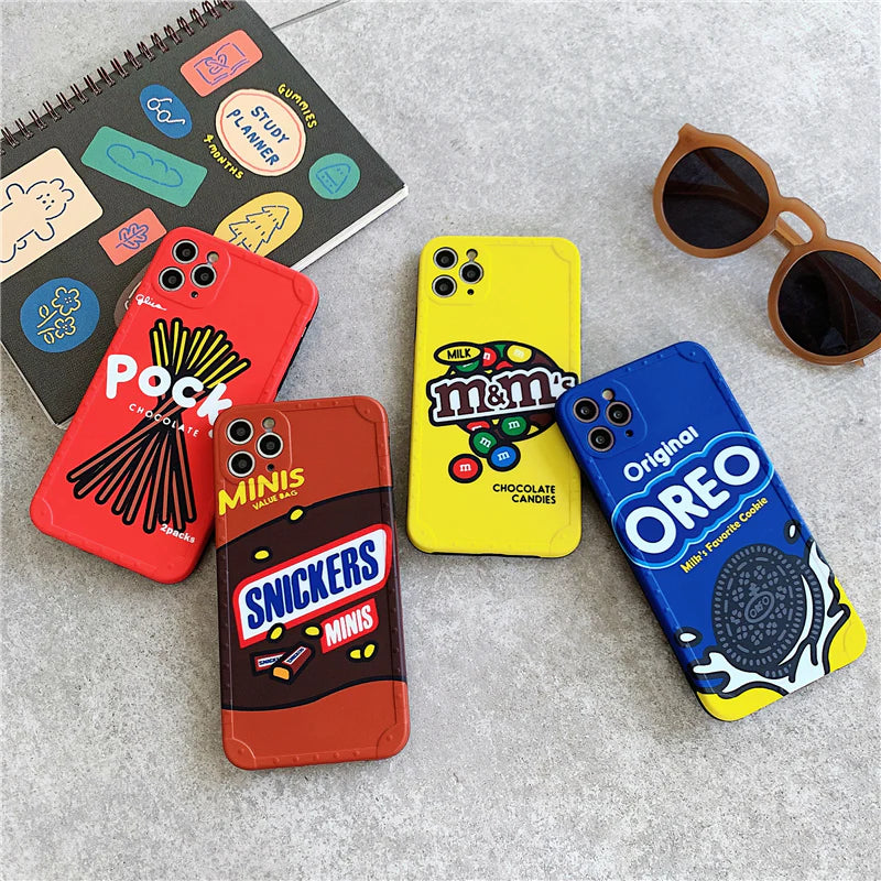 Chocolate - כיסוי מותגי השוקולד האהובים לאייפון iphone case FantasyCaseIL