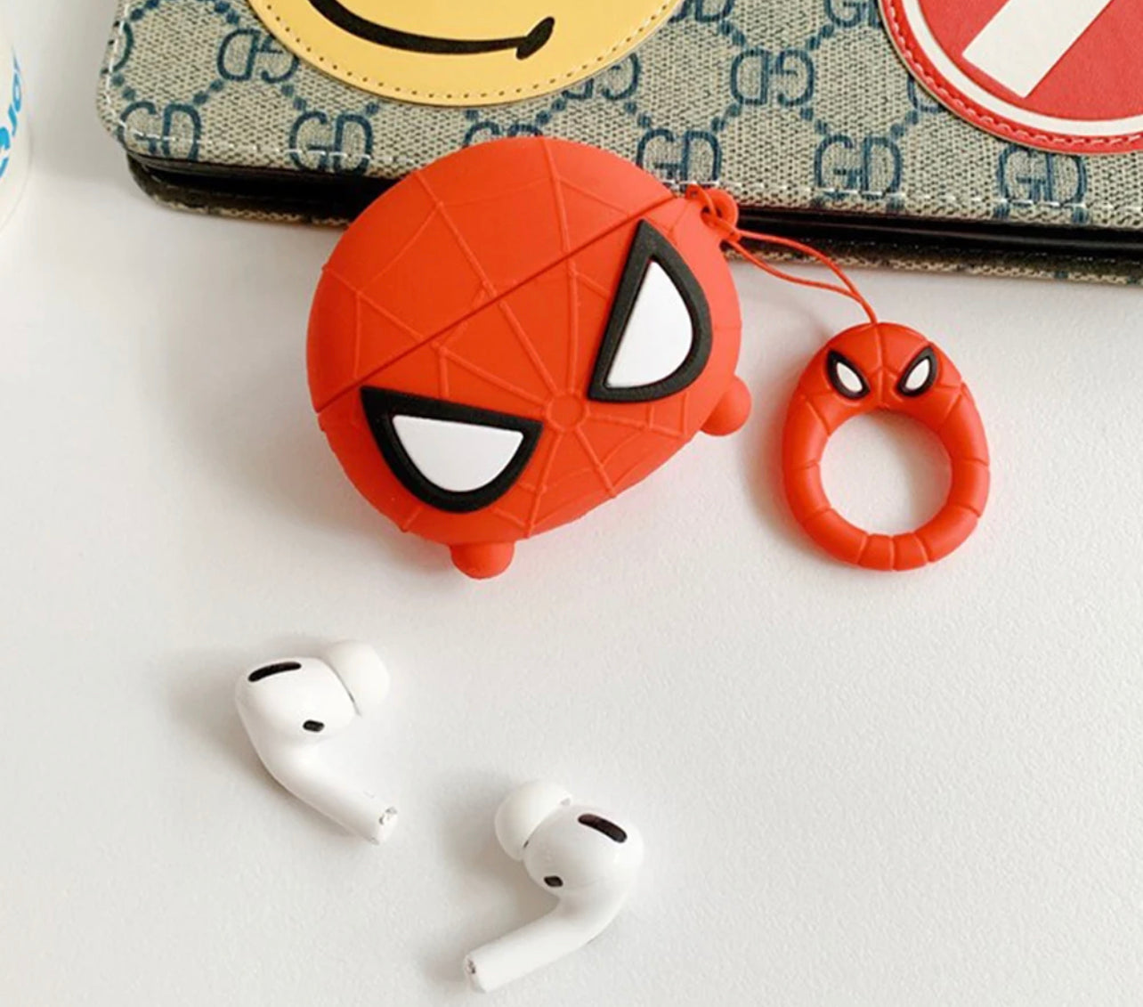 spiderman - כיסוי ספיידרמן איכותי לאיירפודס iphone case FantasyCaseIL