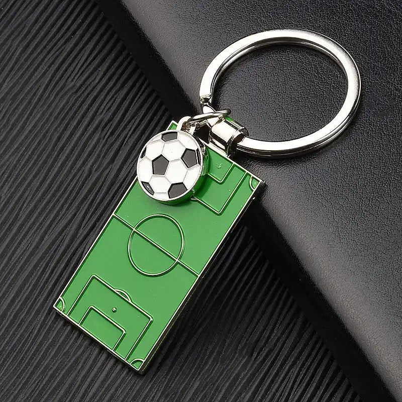 Football & basketball court key chain - מחזיק מפתחות בעיצוב מגרש כדורסל/כדורגל iphone case FantasyCaseIL