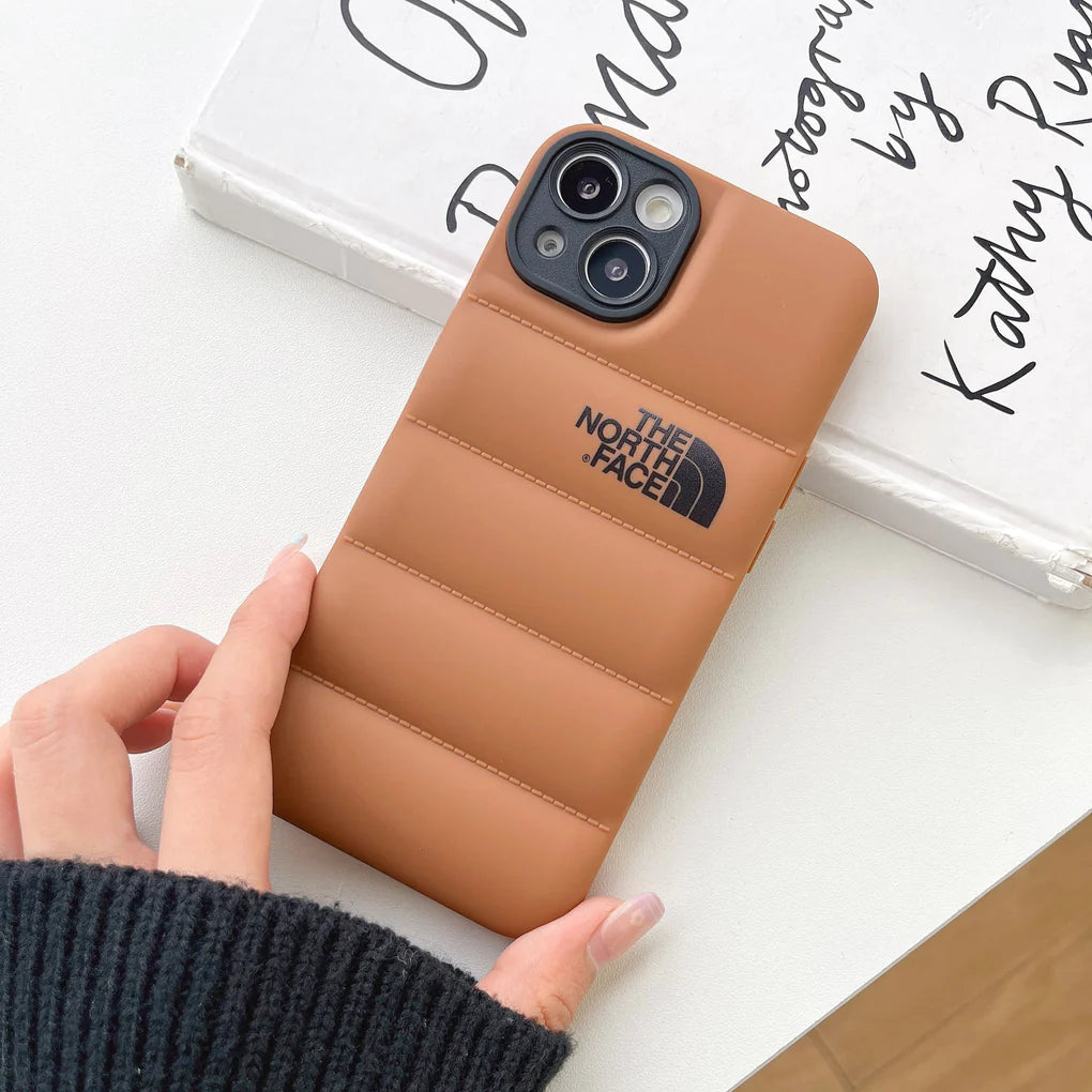 The north face puffer - כיסוי נפוח פאפ איכותי ומעוצב לאייפון iphone case FantasyCaseIL