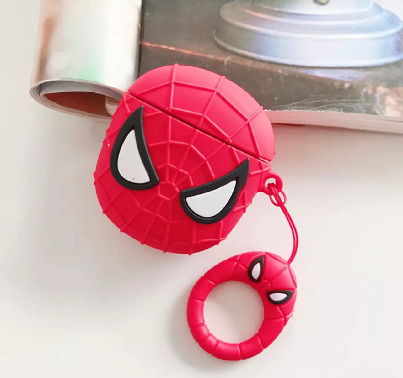 spiderman - כיסוי ספיידרמן איכותי לאיירפודס iphone case FantasyCaseIL