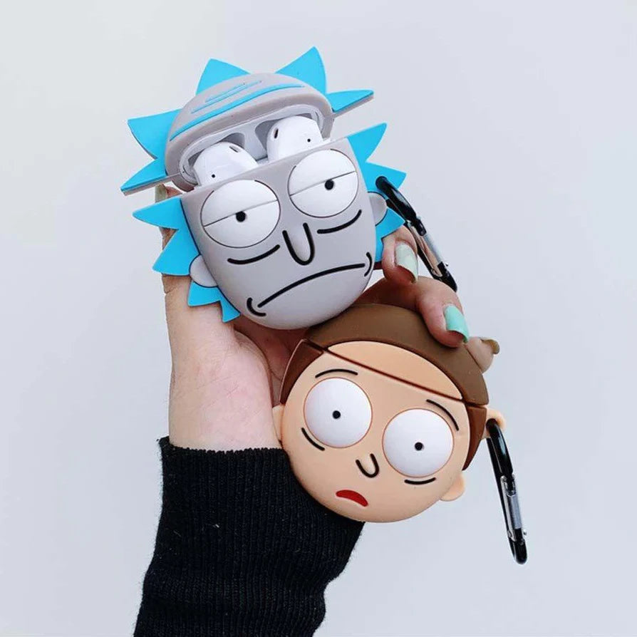 Rick and morty - כיסוי איכותי לאיירפודס iphone case FantasyCaseIL