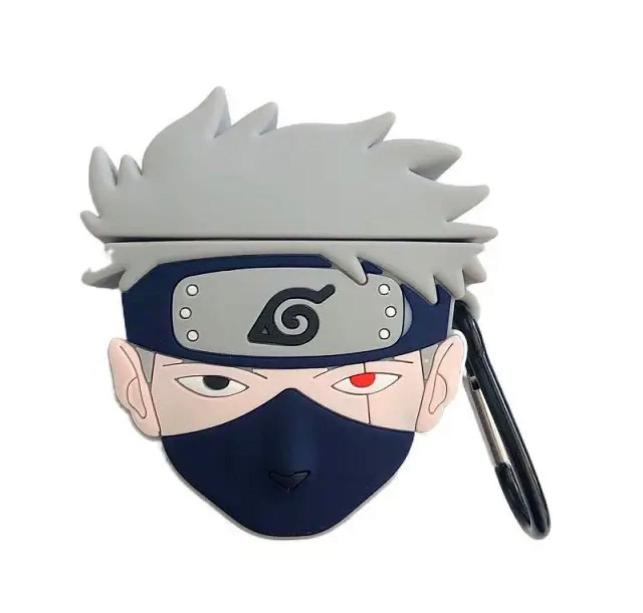 Naruto kakashi - כיסוי איכותי במיוחד מסיליקון לאיירפודס iphone case FantasyCaseIL